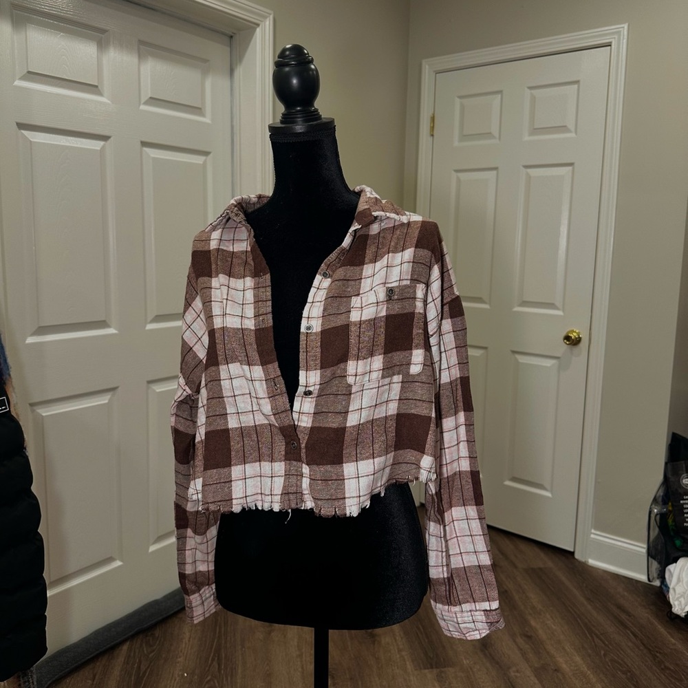 Cropped Flannel